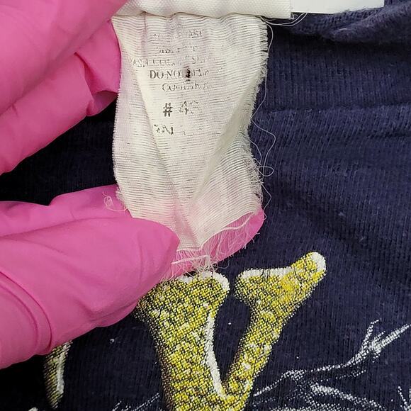 Vintage Alex-Bay Shirt L 22x24 Bill-Johnstons Pirate-Days NY - Picture 8 of 12